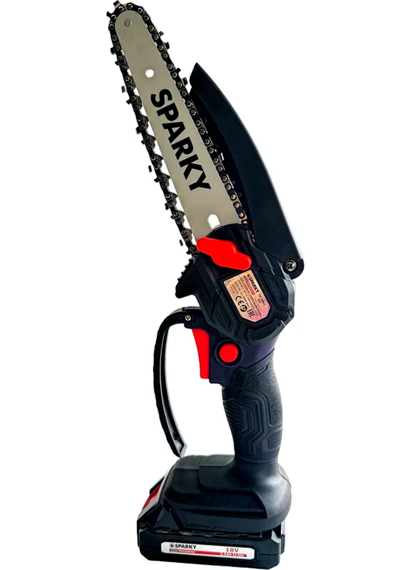 Изображение товара Цепная пила аккумуляторная Sparky V 186Li HD 18 В шина 15 см АКБ и ЗУ в комплекте