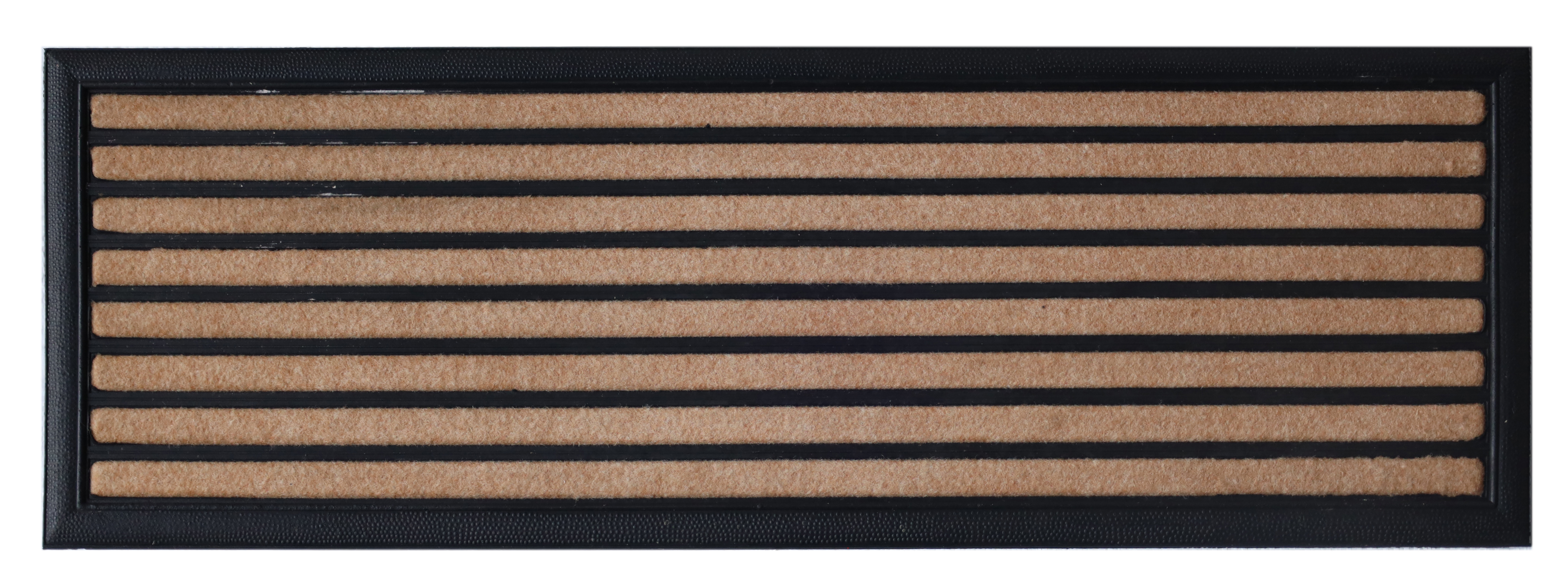 Изображение товара Коврик грязезащитный Bali S1 Бежевый 25x75 см