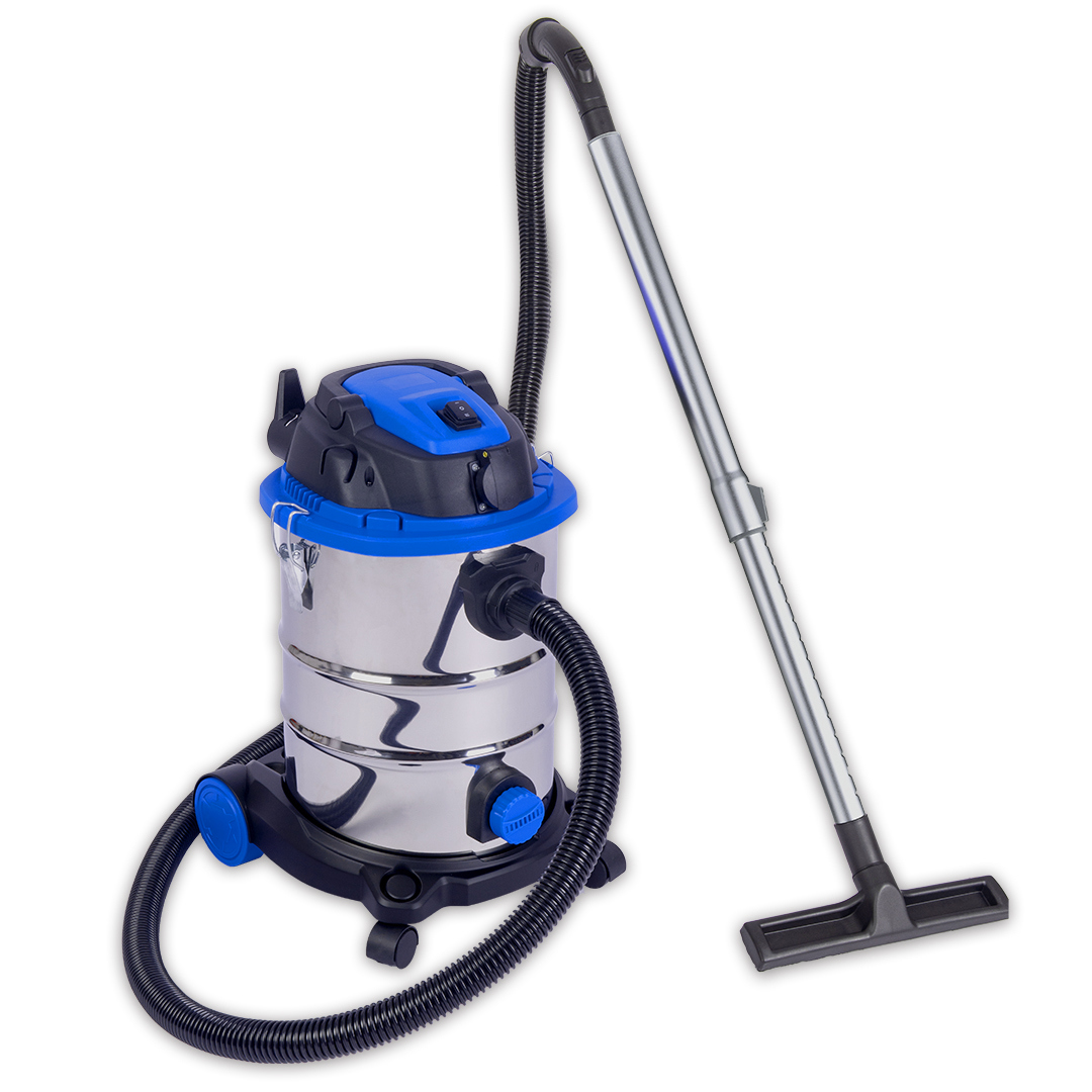 Изображение товара Универсальный строительный пылесос Haitec HT-VC251400 1400 Вт 25 л с системой Аква-стоп