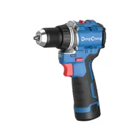 Изображение товара Дрель-шуруповерт Dongcheng DCJZ1250 12 В Бесщеточная, 2×2 Ач, 10 мм патрон Изображение товара Дрель-шуруповерт Dongcheng DCJZ1250 12 В Бесщеточная, 2×2 Ач, 10 мм патрон
