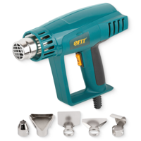 Изображение товара Фен технический сетевой Fit 80607 с мощностью 2000 Вт и 5 насадками