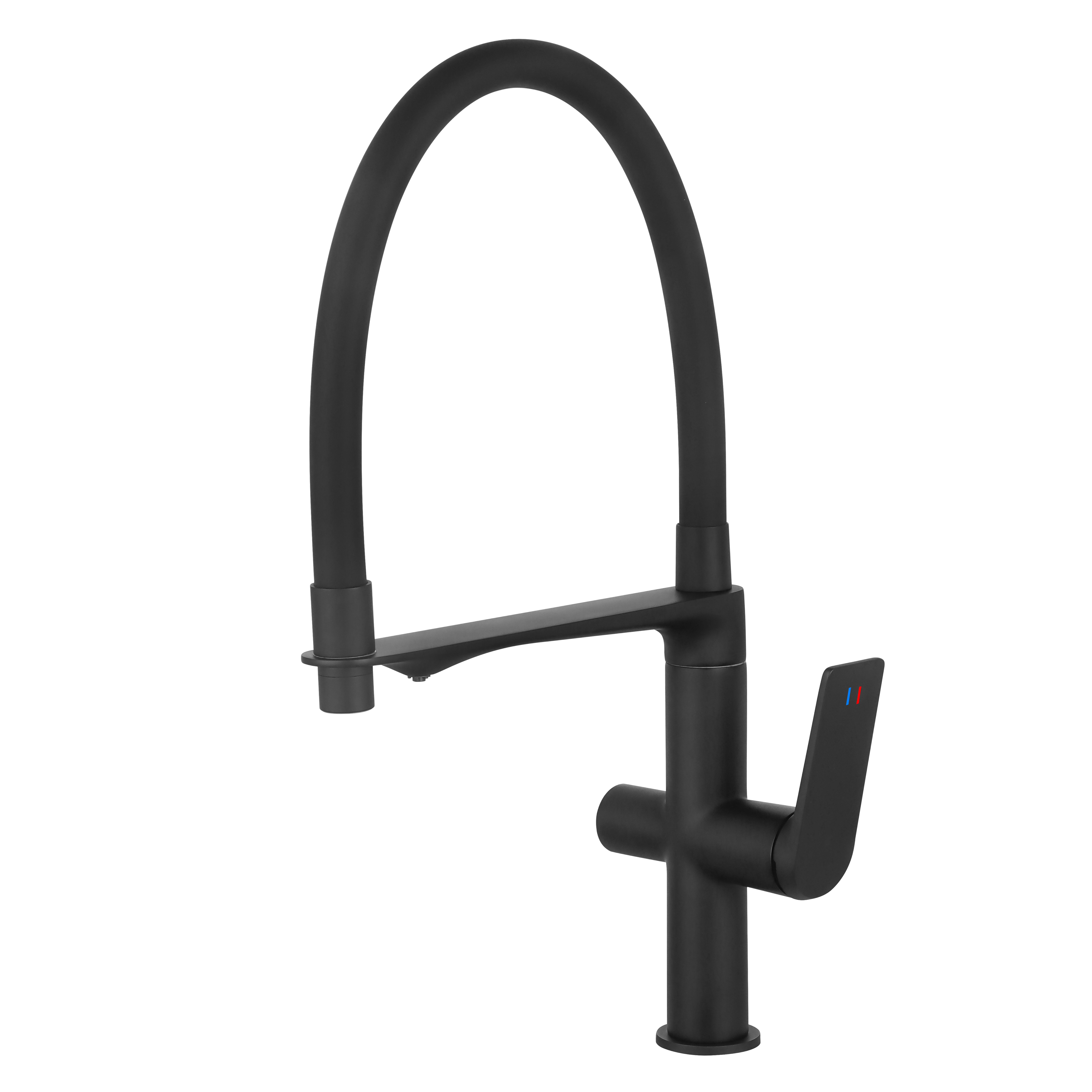 Изображение товара Смеситель OSGARD Nora для кухни с гибким изливом 19.6 см, черный