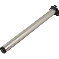 Изображение товара Ножка для мебели круглая ⌀60 мм высота 710 мм никель