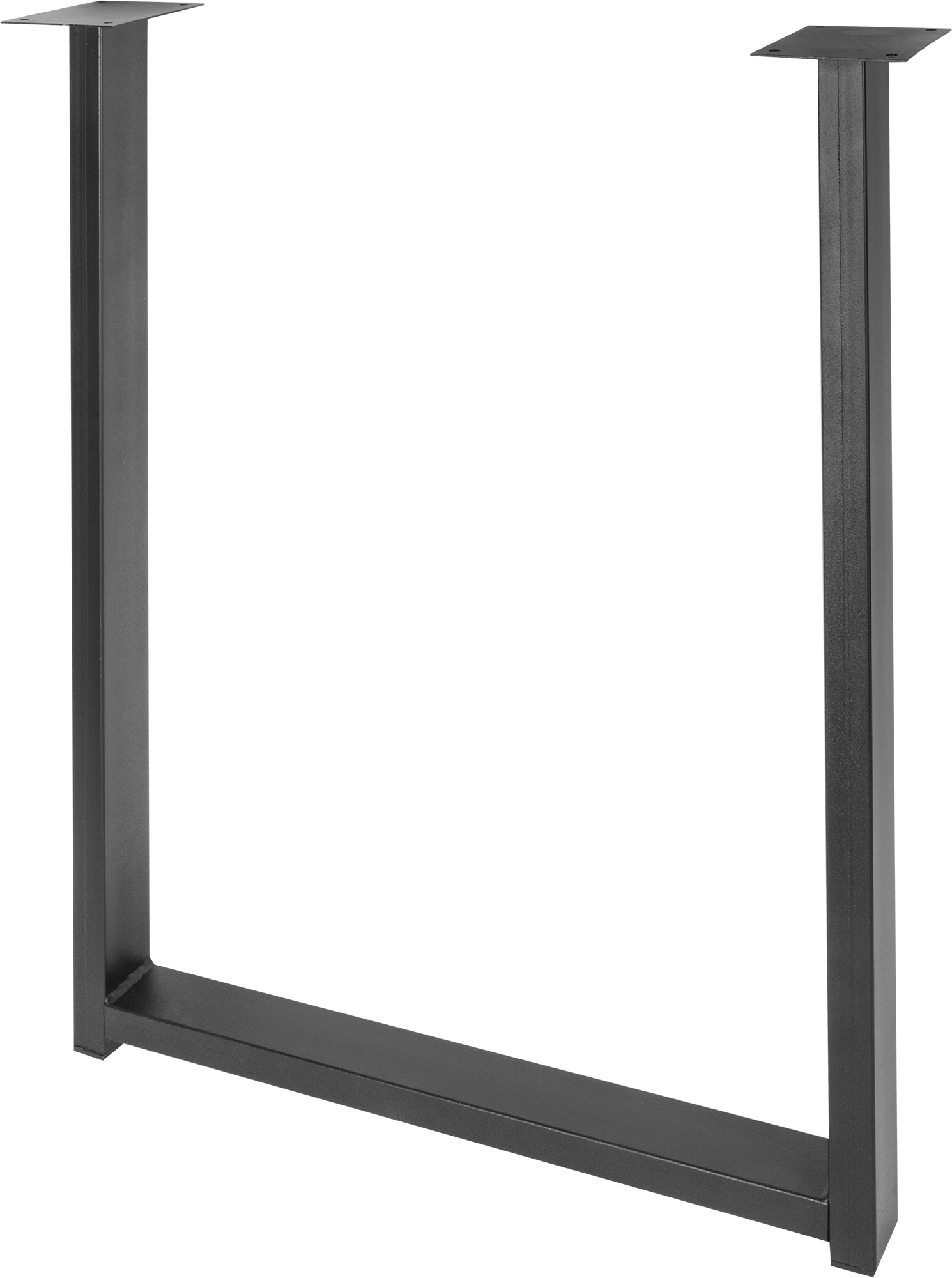 Изображение товара Подстолье для обеденного и письменного стола 71 см сталь цвет матовый черный