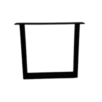 Изображение товара Подстолье для журнального столика 40 см сталь цвет черный матовый