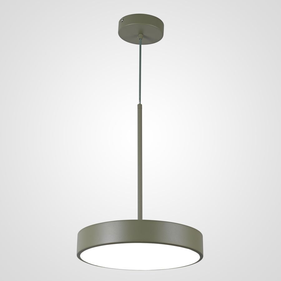 Изображение товара Светильник подвесной светодиодный Imperiumloft Turna One Khaki By Imperiumloft 7 м² нейтральный белый свет цвет зеленый