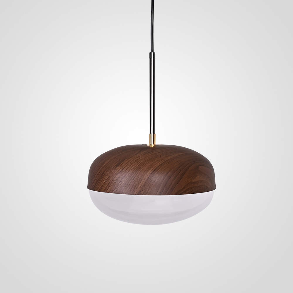 Изображение товара Светильник подвесной светодиодный Imperiumloft Odveig Dark Brown 8 м² нейтральный белый свет цвет прозрачный