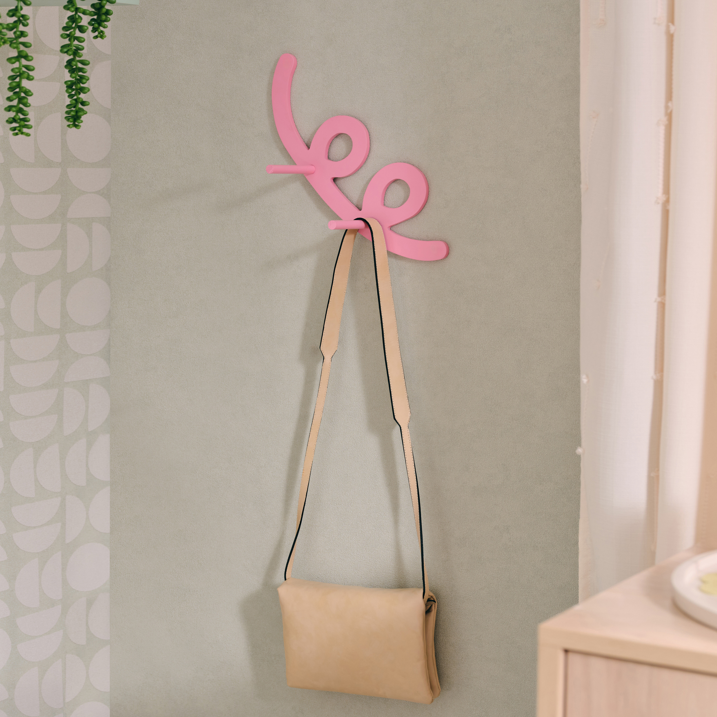 Изображение товара Декоративный предмет МДФ Розовый 35,5 см Изображение товара Декоративный предмет МДФ Розовый 35,5 см