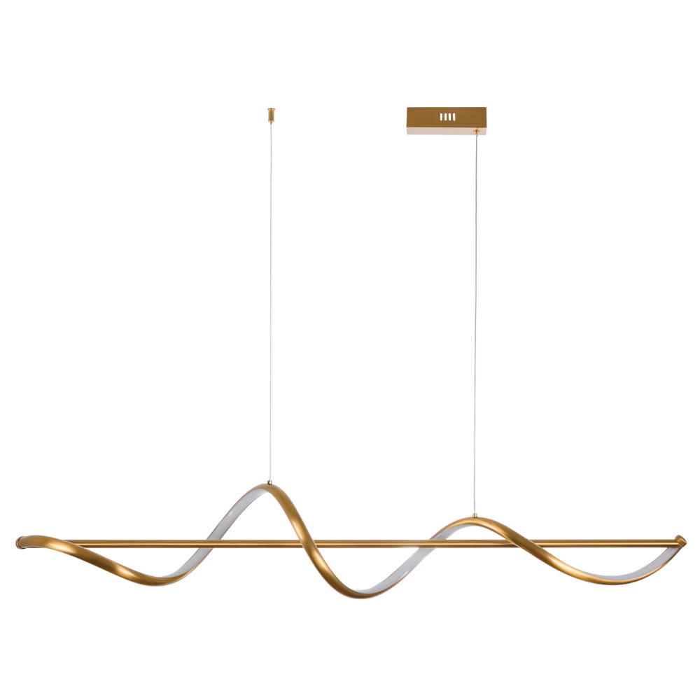 Изображение товара Светильник подвесной светодиодный Myfar Mr2050-Pl 8 м² теплый белый свет цвет белый