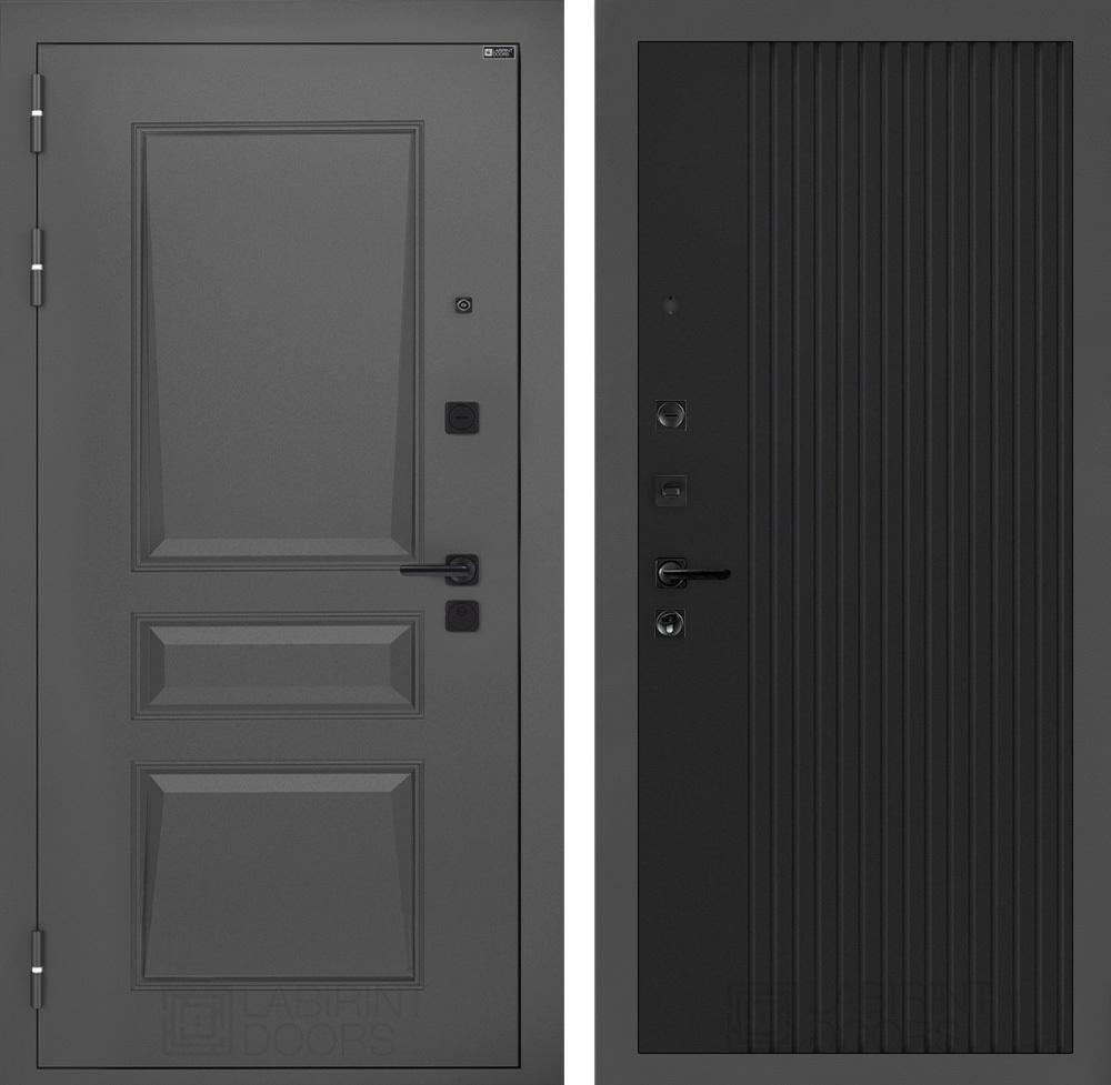 Изображение товара Орлеан с панелью П29 — входная дверь ДВЕРИ ЛАБИРИНТ, 205x88, левый, баазальтовая плита