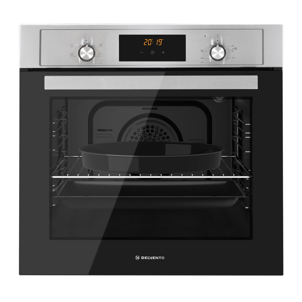 Изображение товара Электрический встраиваемый духовой шкаф DELVENTO V6EM56088 60л нержавеющая сталь