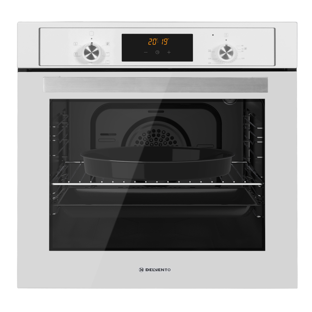 Изображение товара Электрический встраиваемый духовой шкаф DELVENTO V6EW56088 60л с грилем и дисплеем