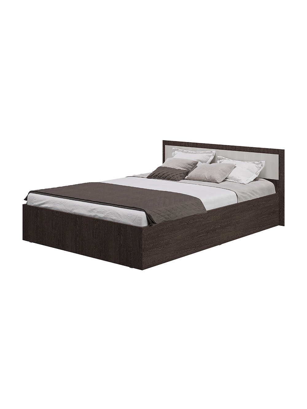 Изображение товара Кровать Bts Фиеста 140x200 см цвет венге/лоредо