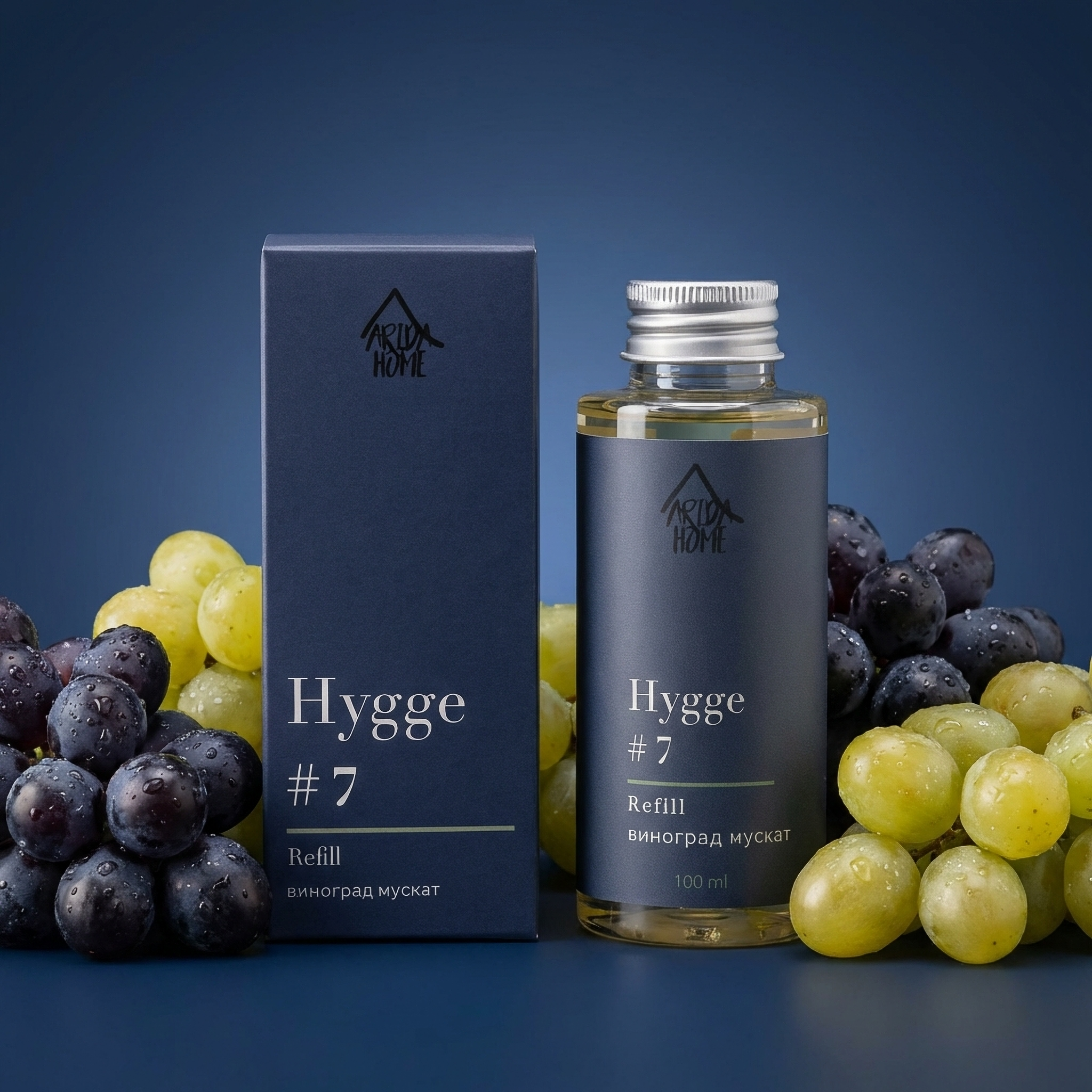 Изображение товара Наполнитель для диффузора Hygge Виноград мускат 100 мл домашний аромат