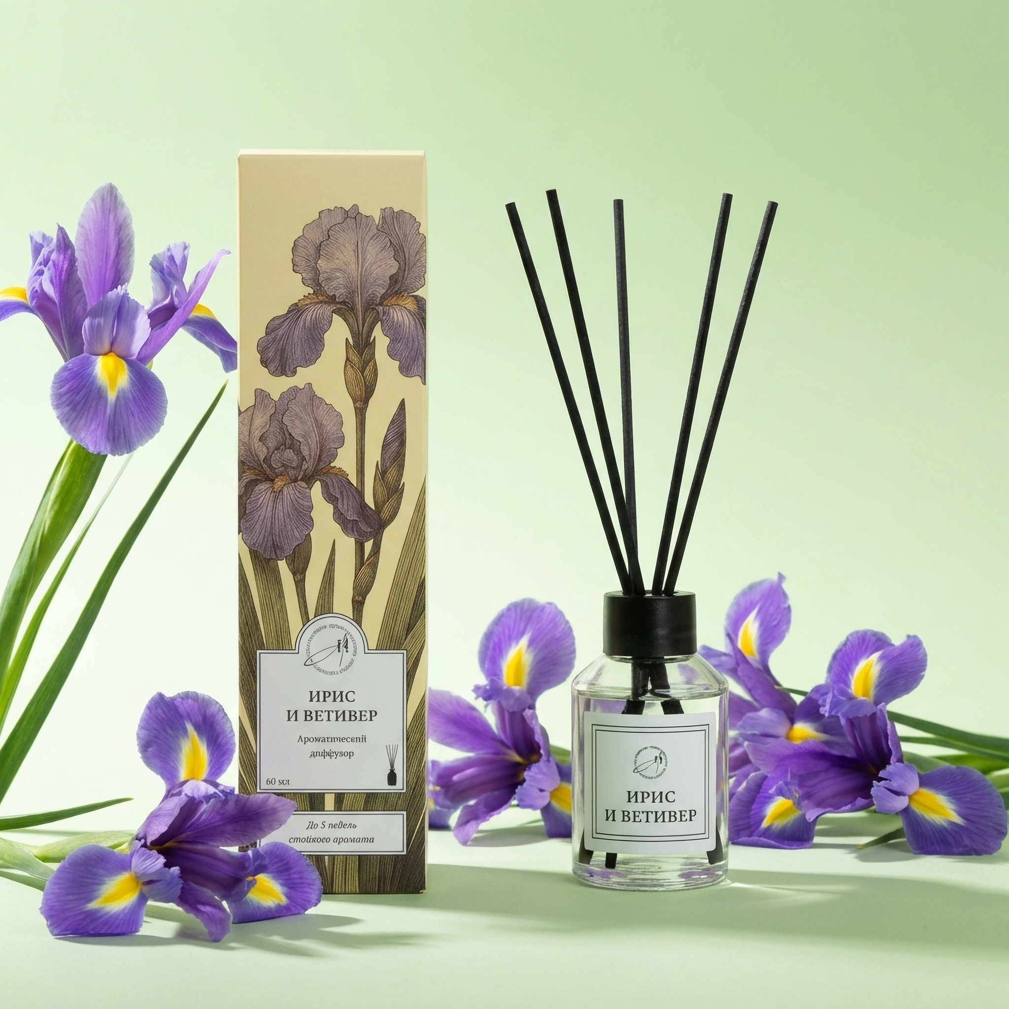 Изображение товара Ароматический диффузор Aroma Harmony Ветивер и ирис 60 мл