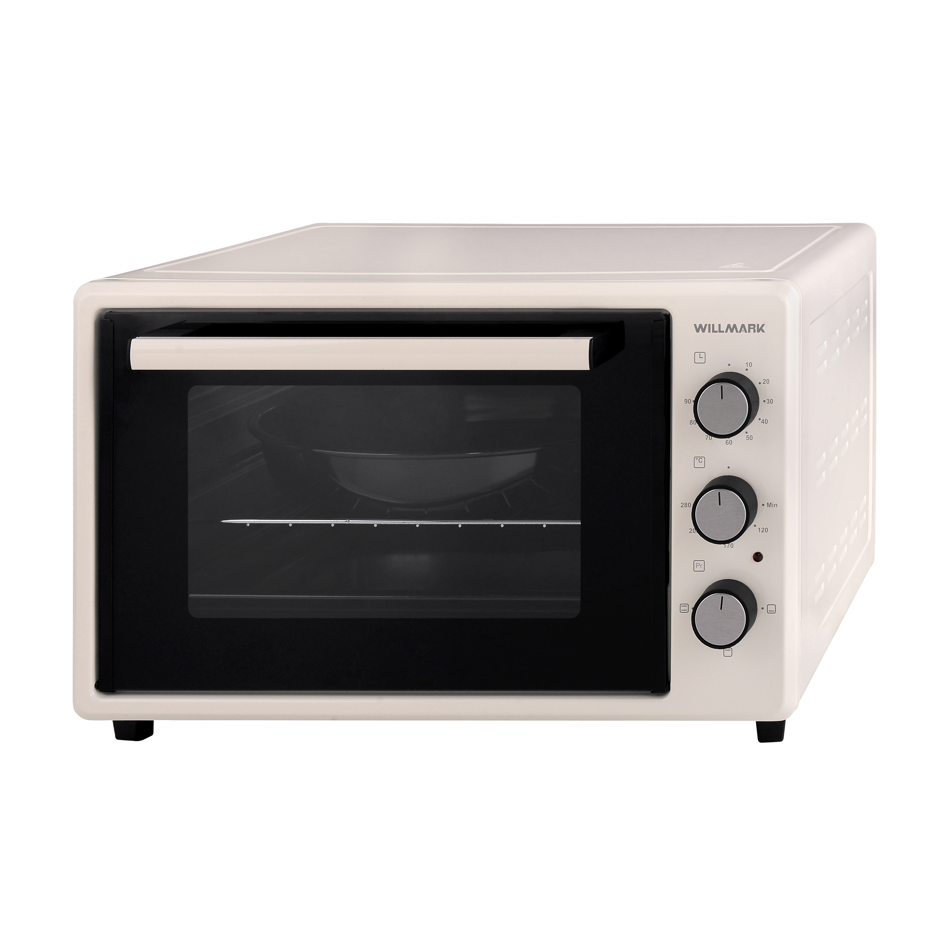 Изображение товара Электропечь 1500 Вт Willmark 54.5x38x44.5 см цвет кремовый Изображение товара Электропечь 1500 Вт Willmark 54.5x38x44.5 см цвет кремовый