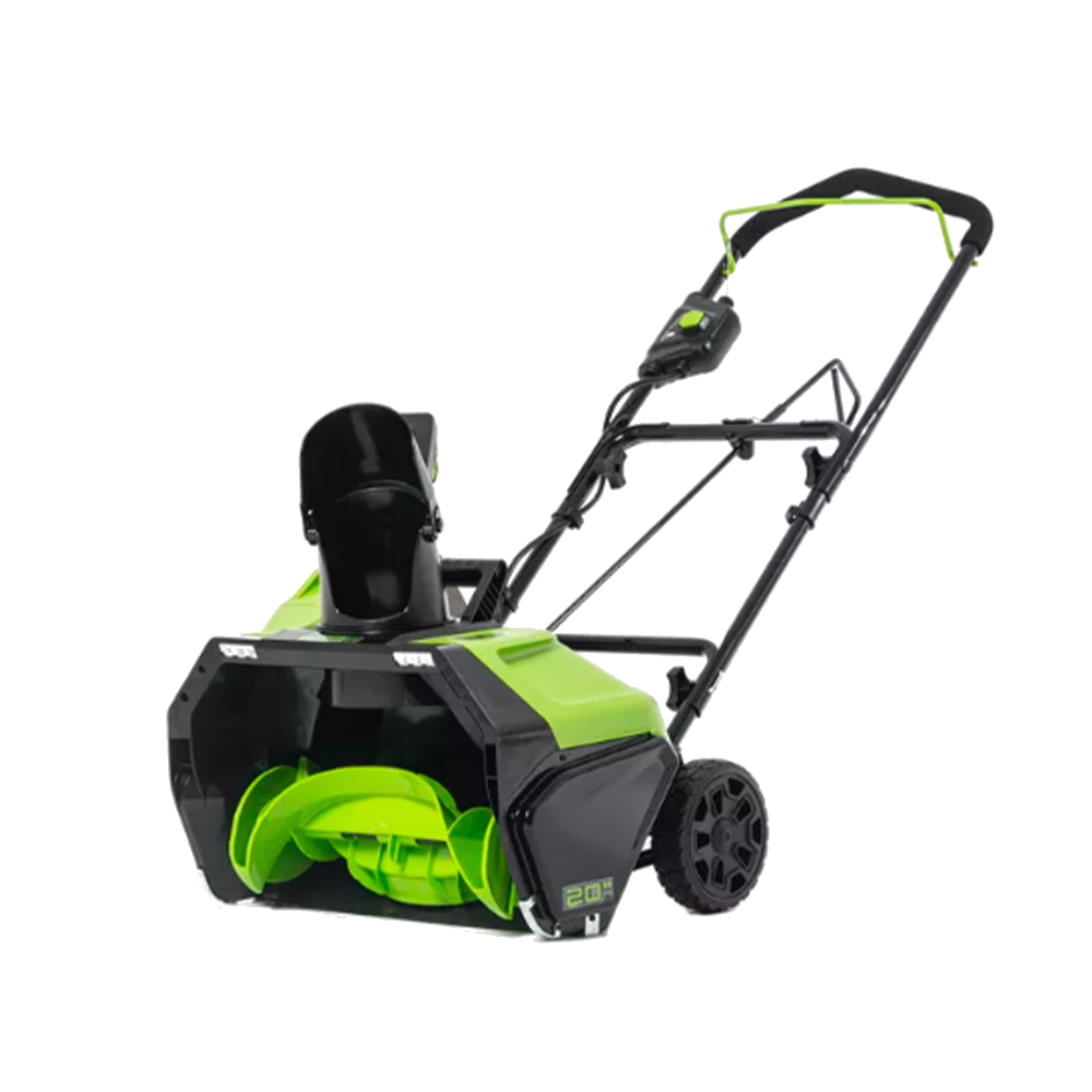 Изображение товара Снегоуборщик аккумуляторный Greenworks GD60PSTK8II 51 см 60 В 2x8 Ач АКБ и ЗУ в комплекте