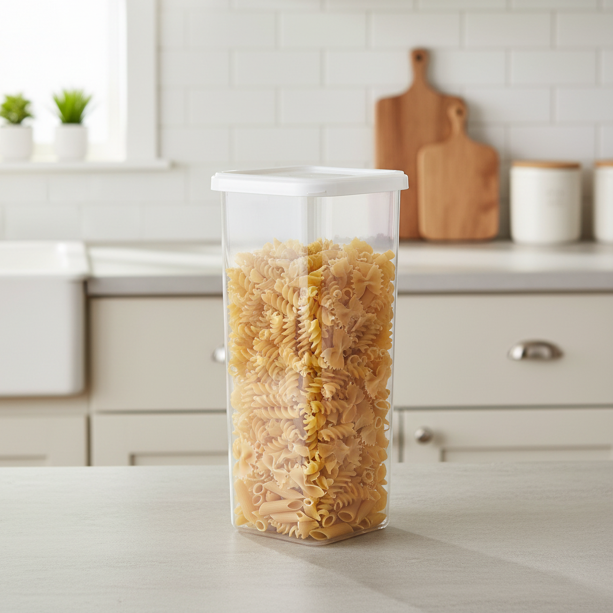 Изображение товара Контейнер для сыпучих продуктов KONSENSA 2.2 л полистирол белый