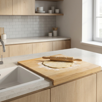 Изображение товара Доска разделочная Mallony 54х46 см бамбук коричневая экологичная и прочная Изображение товара Доска разделочная Mallony 54х46 см бамбук коричневая экологичная и прочная