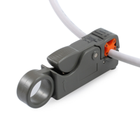 Изображение товара Инструмент для снятия изоляции RG-58 RG-59 RG-6 с регулировкой и сменными ножами