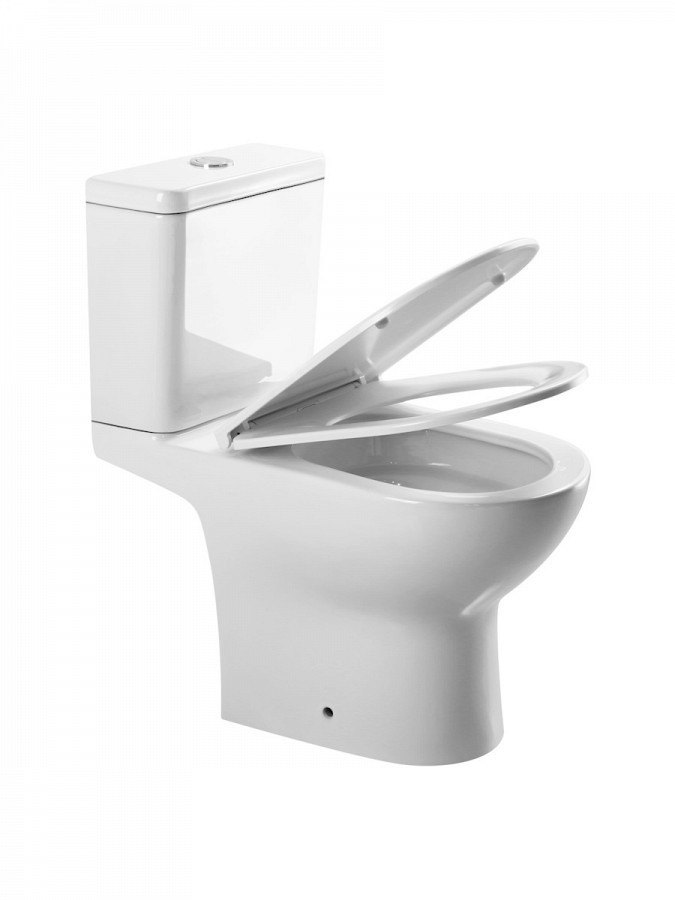 Изображение товара Унитаз-компакт Watersense Lidiavortex безободковый торнадо сиденье с микролифтом двойной смыв