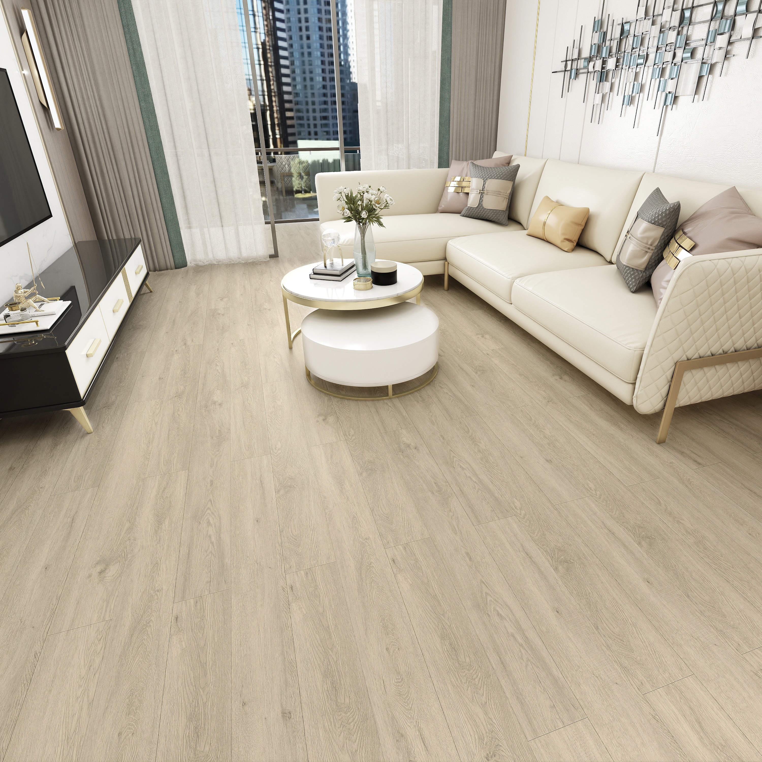 Изображение товара SPC плитка Icon UZ Дуб Маккуин/Oak McQueen 43 класс толщина 4 мм 2.211 м², цена за упаковку Изображение товара SPC плитка Icon UZ Дуб Маккуин/Oak McQueen 43 класс толщина 4 мм 2.211 м², цена за упаковку