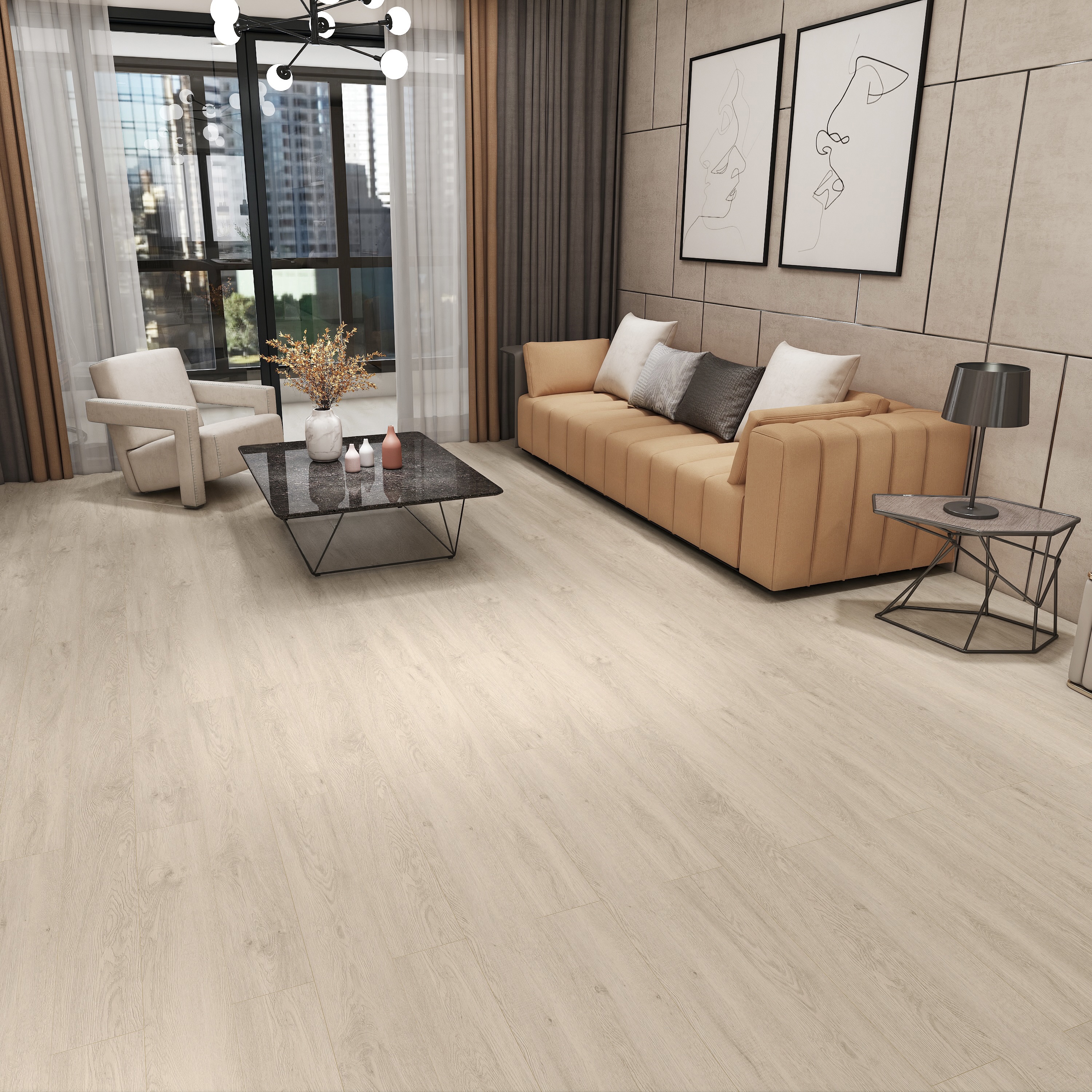 Изображение товара SPC плитка Icon UZ Дуб Форд/Oak Ford 43 класс толщина 4 мм 2.211 м², цена за упаковку Изображение товара SPC плитка Icon UZ Дуб Форд/Oak Ford 43 класс толщина 4 мм 2.211 м², цена за упаковку