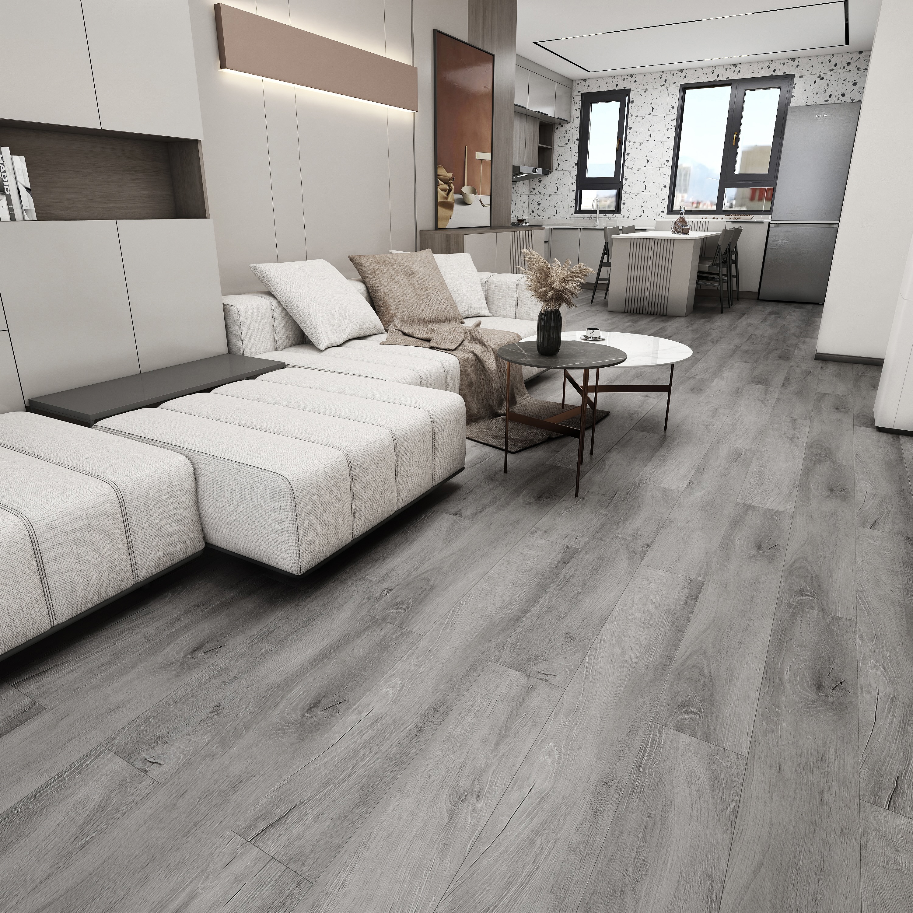 Изображение товара SPC плитка Icon Дуб Лакруа/Oak Laxroix 43 класс толщина 4 мм 2.16 м², цена за упаковку