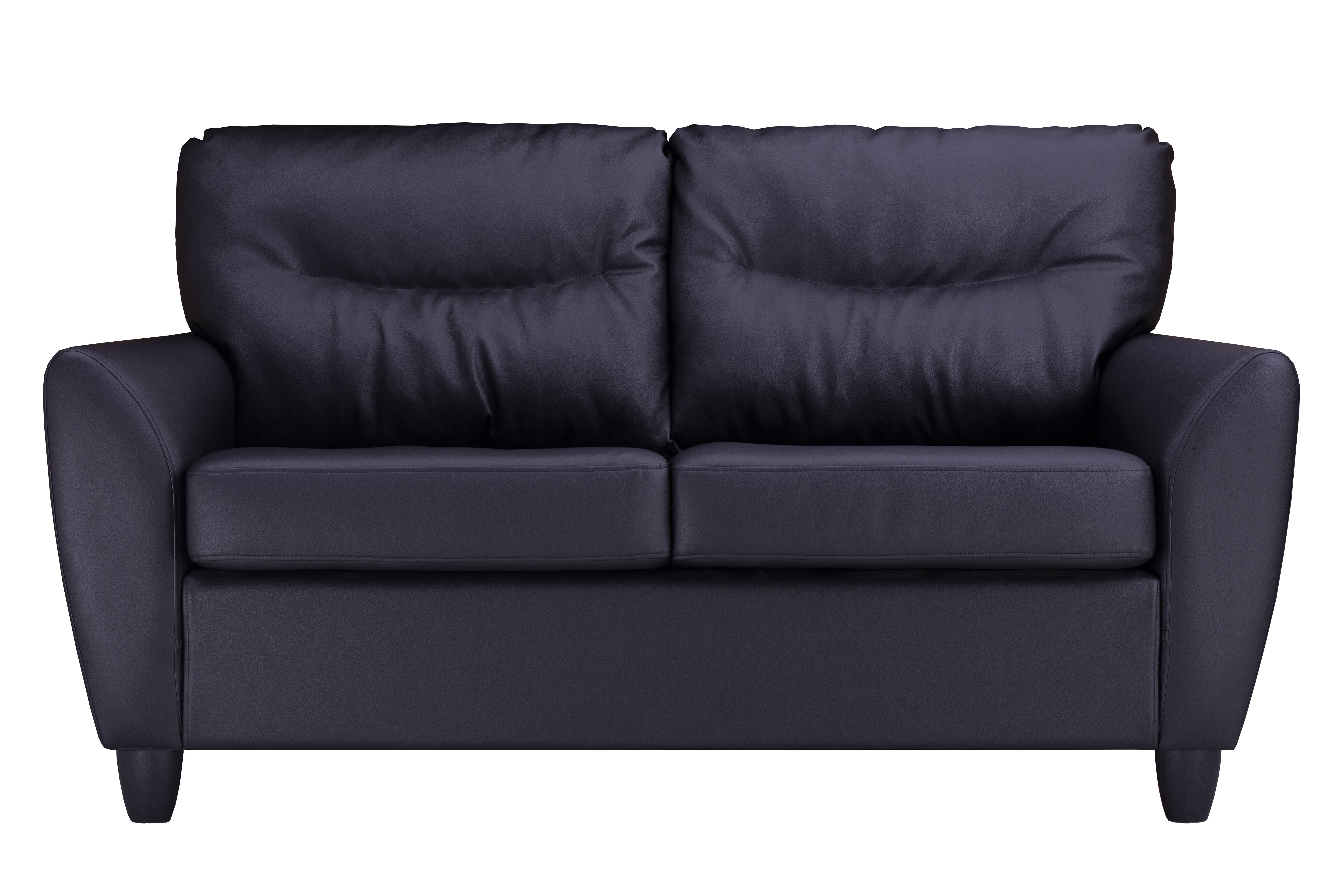 Изображение товара Диван Ramart design Наполи 80404022 148x72x80 см искусственная кожа цвет черный