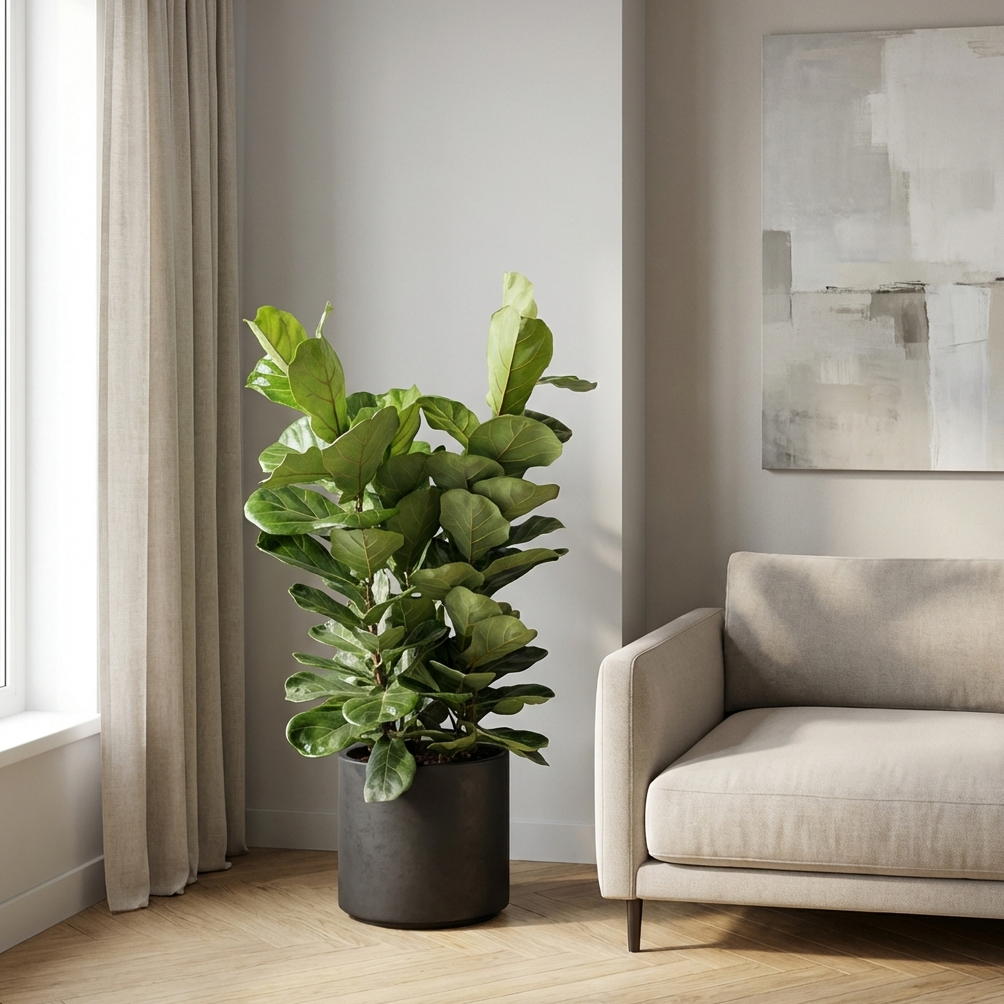 Изображение товара Фикус Лирата 3 в 1 ø21 h80 см