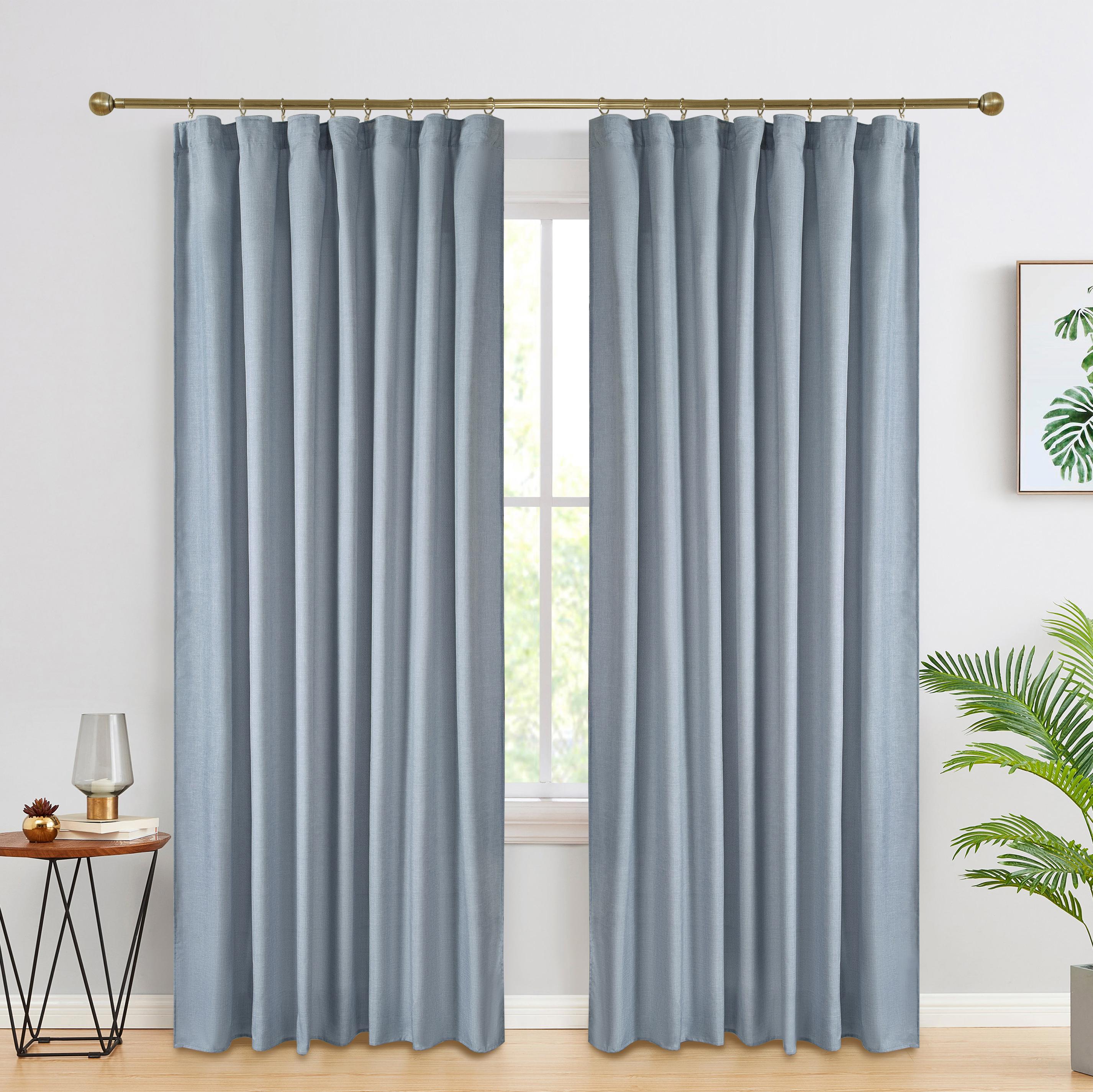 Изображение товара Штора на ленте Kreaforta Raspberry 200x280 см голубой