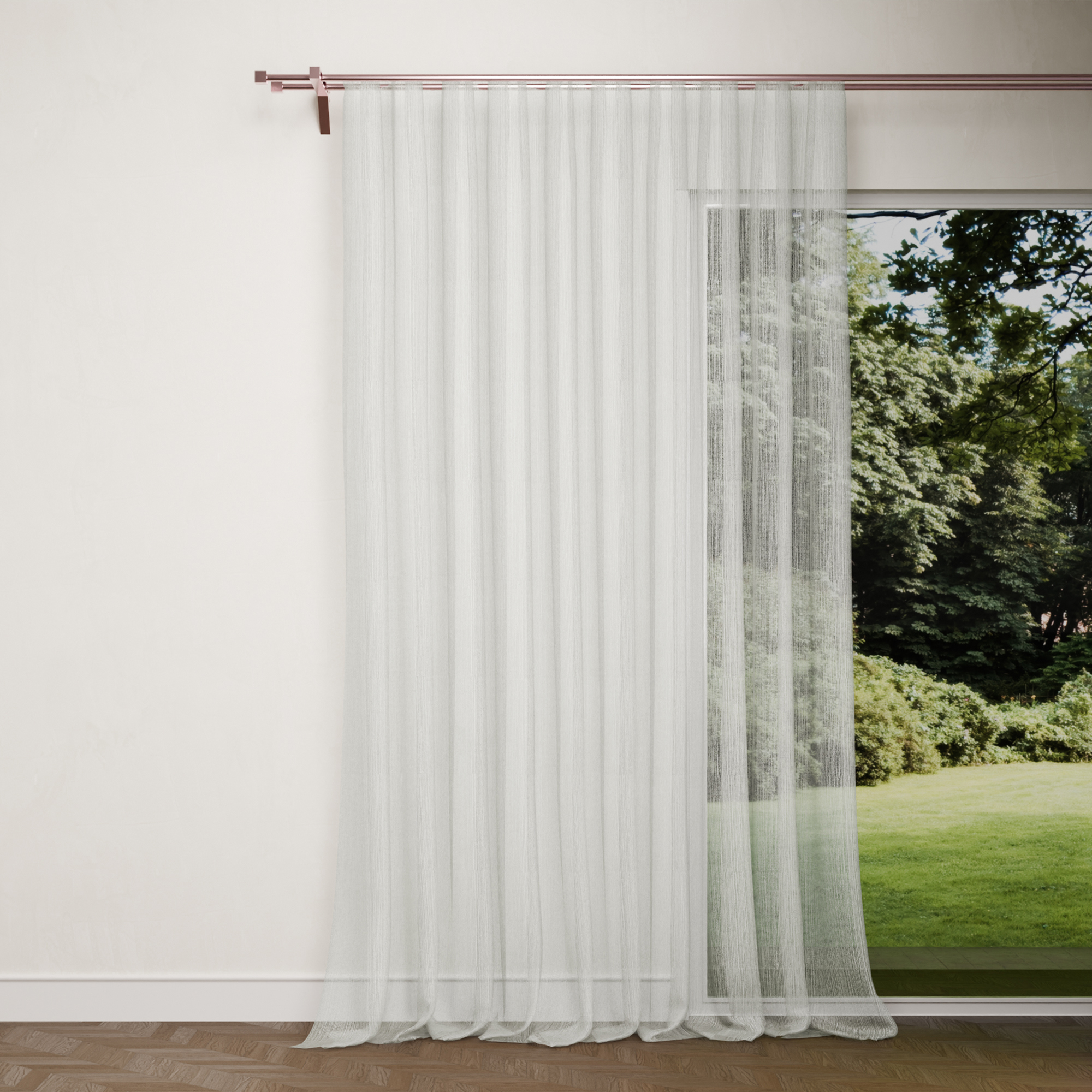 Изображение товара Кремовый тюль на ленте Kreaforta Softy 300x260 см для гостиной и спальни Изображение товара Кремовый тюль на ленте Kreaforta Softy 300x260 см для гостиной и спальни