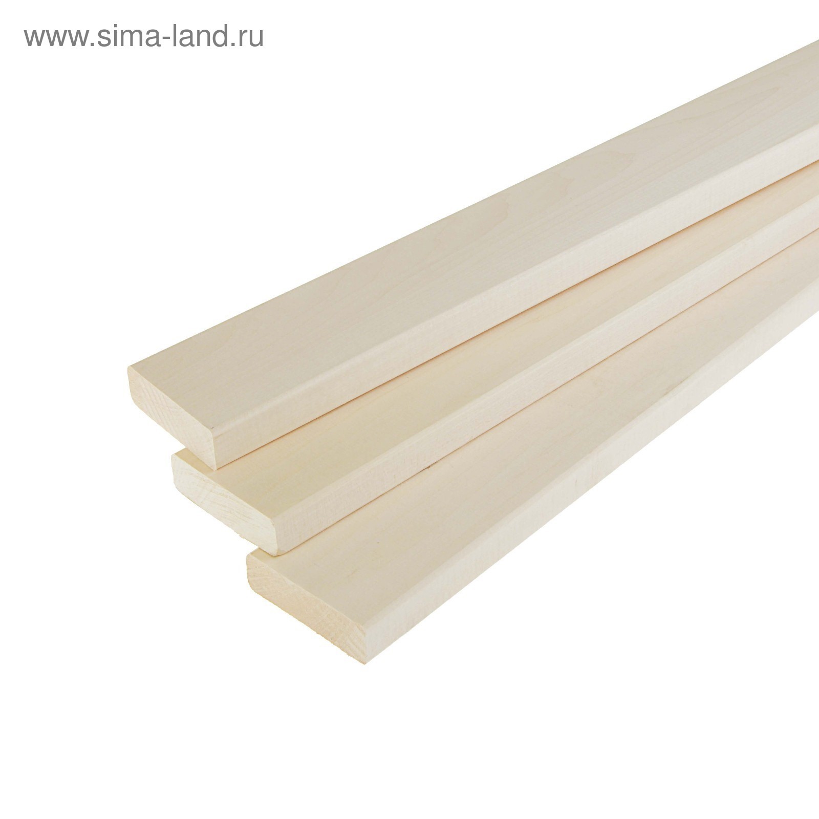 Изображение товара Полок 3000x90x9мм липа сорт B