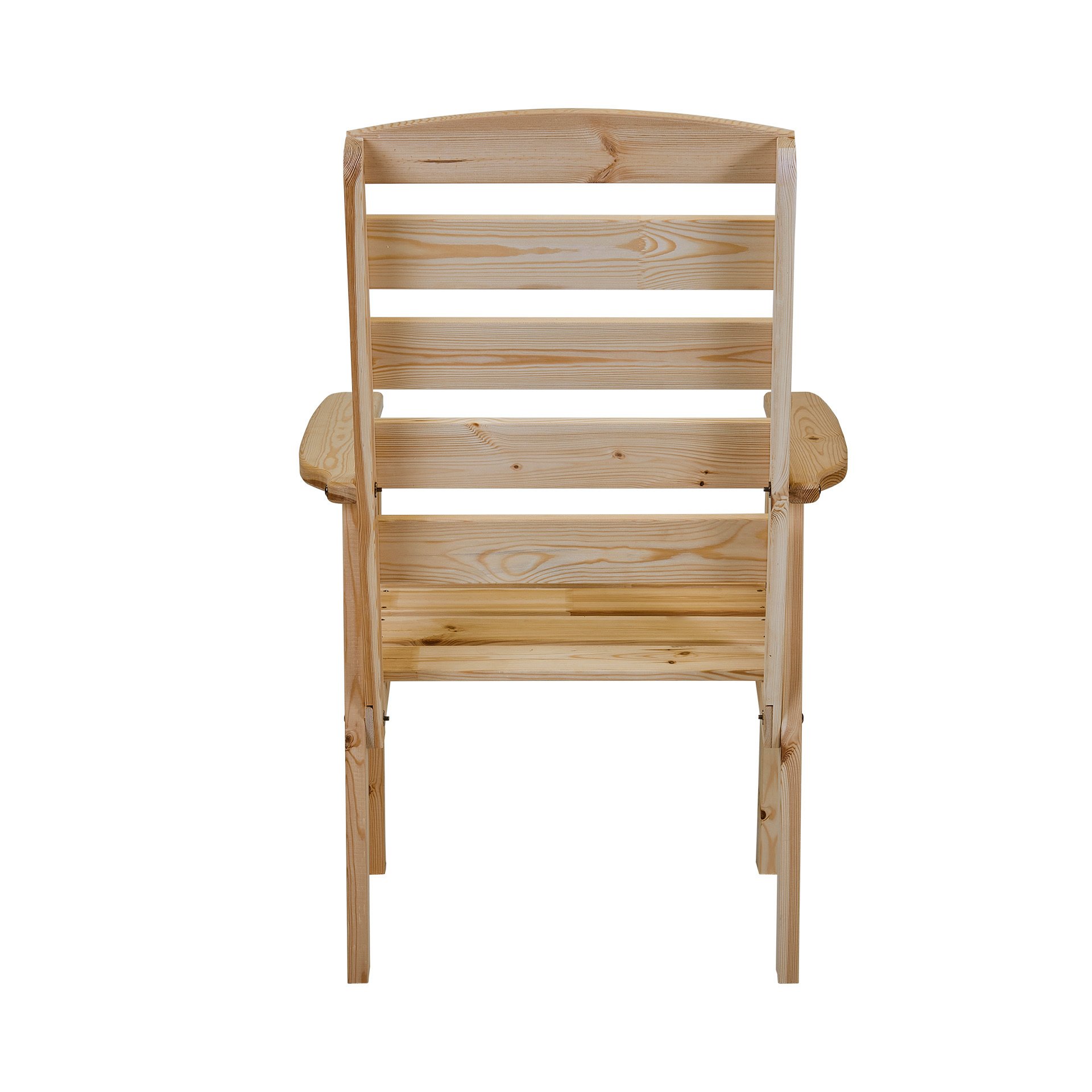 Изображение товара Кресло садовое Interlink Розенборг 68 см х 74 см х 104 см дерево бежевый