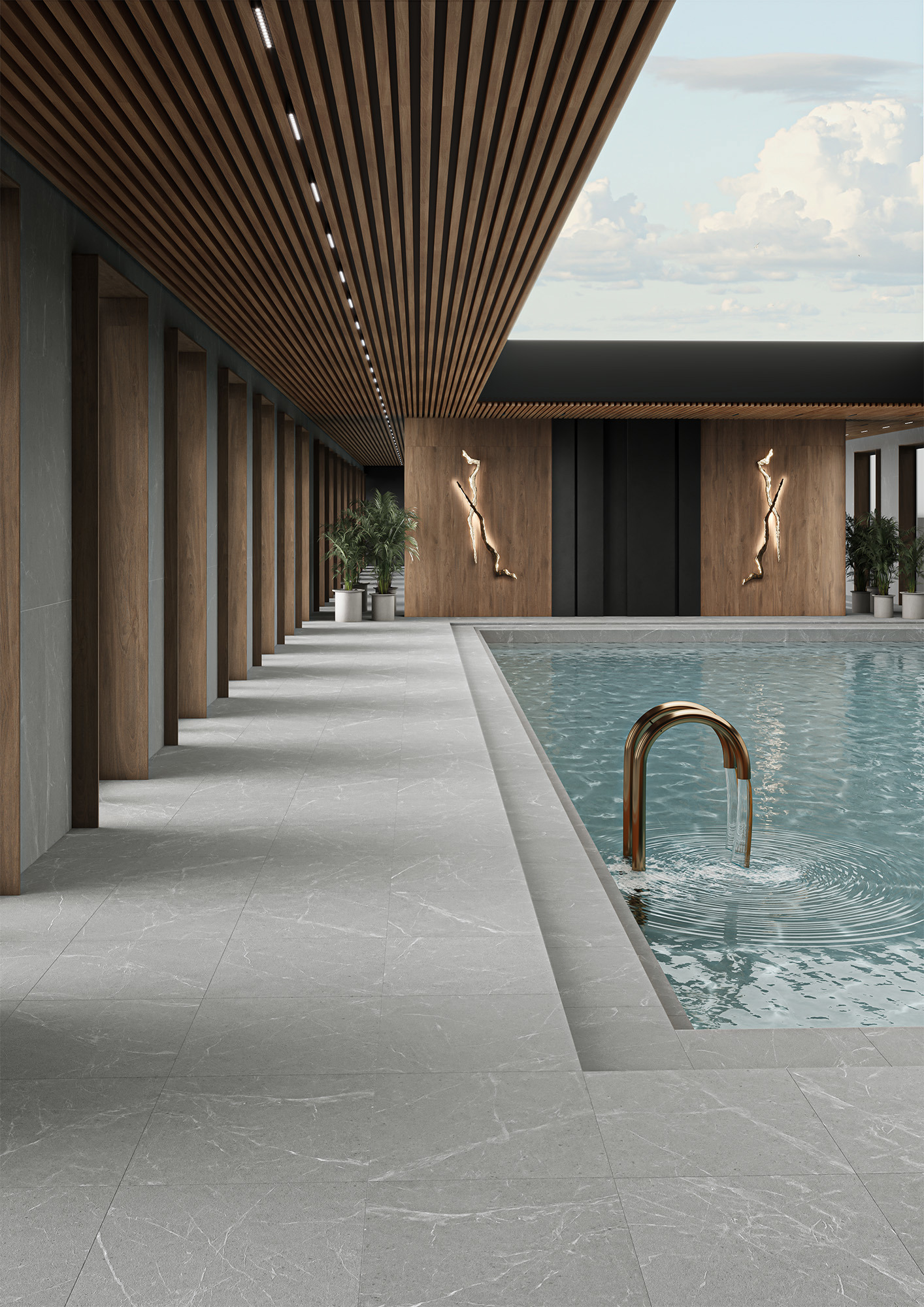 Изображение товара Керамогранит Incolor Napoli Gris 60x60 см 1.44 м² матовый цвет серый