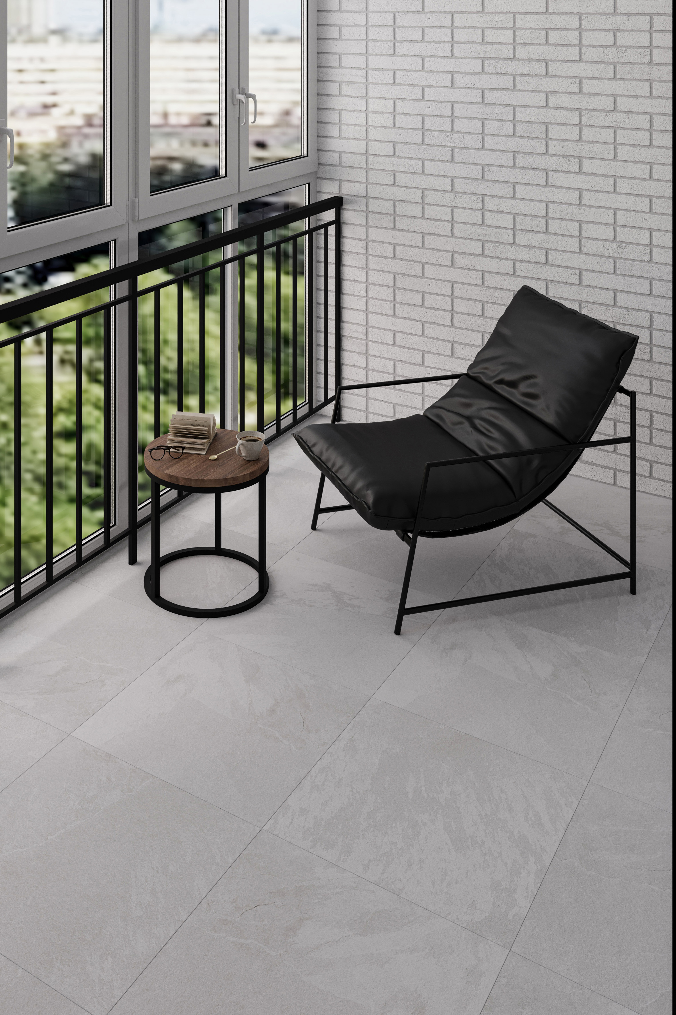 Изображение товара Керамогранит Incolor Rockstone BiancoMatt 60x60 см 1.44 м² матовый цвет светло-серый Изображение товара Керамогранит Incolor Rockstone BiancoMatt 60x60 см 1.44 м² матовый цвет светло-серый