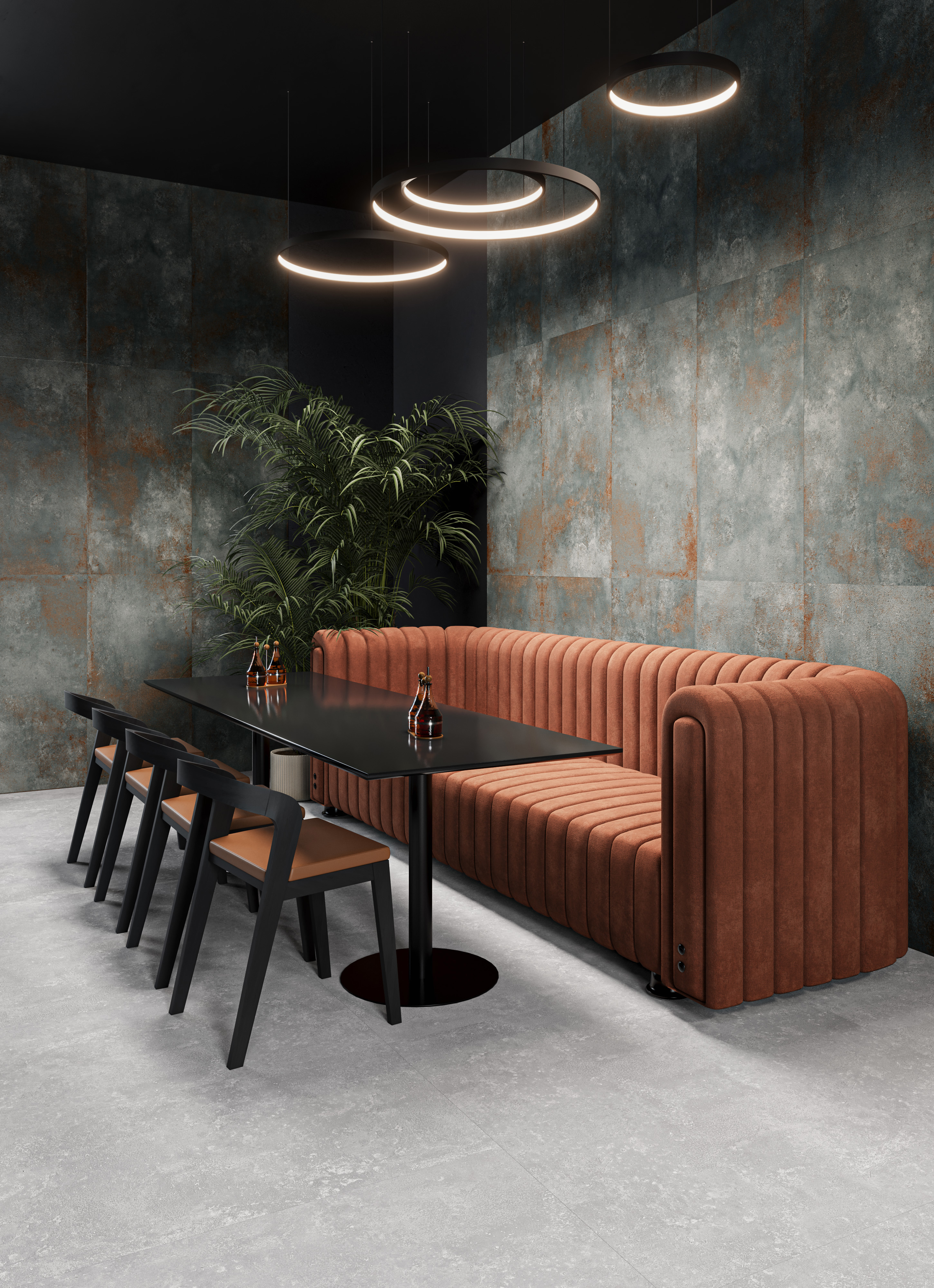 Изображение товара Керамогранит Incolor Titanium Green Matt 120x60 см 1.44 м² матовый цвет темно-серый