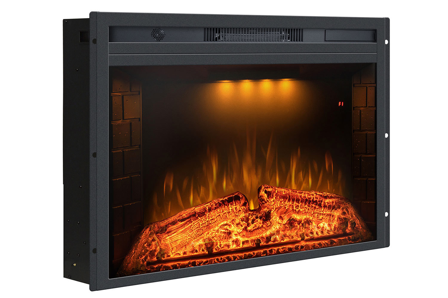 Изображение товара Очаг электрический Royal Flame Emerald 26 Черный с эффектом дров и пультом ДУ