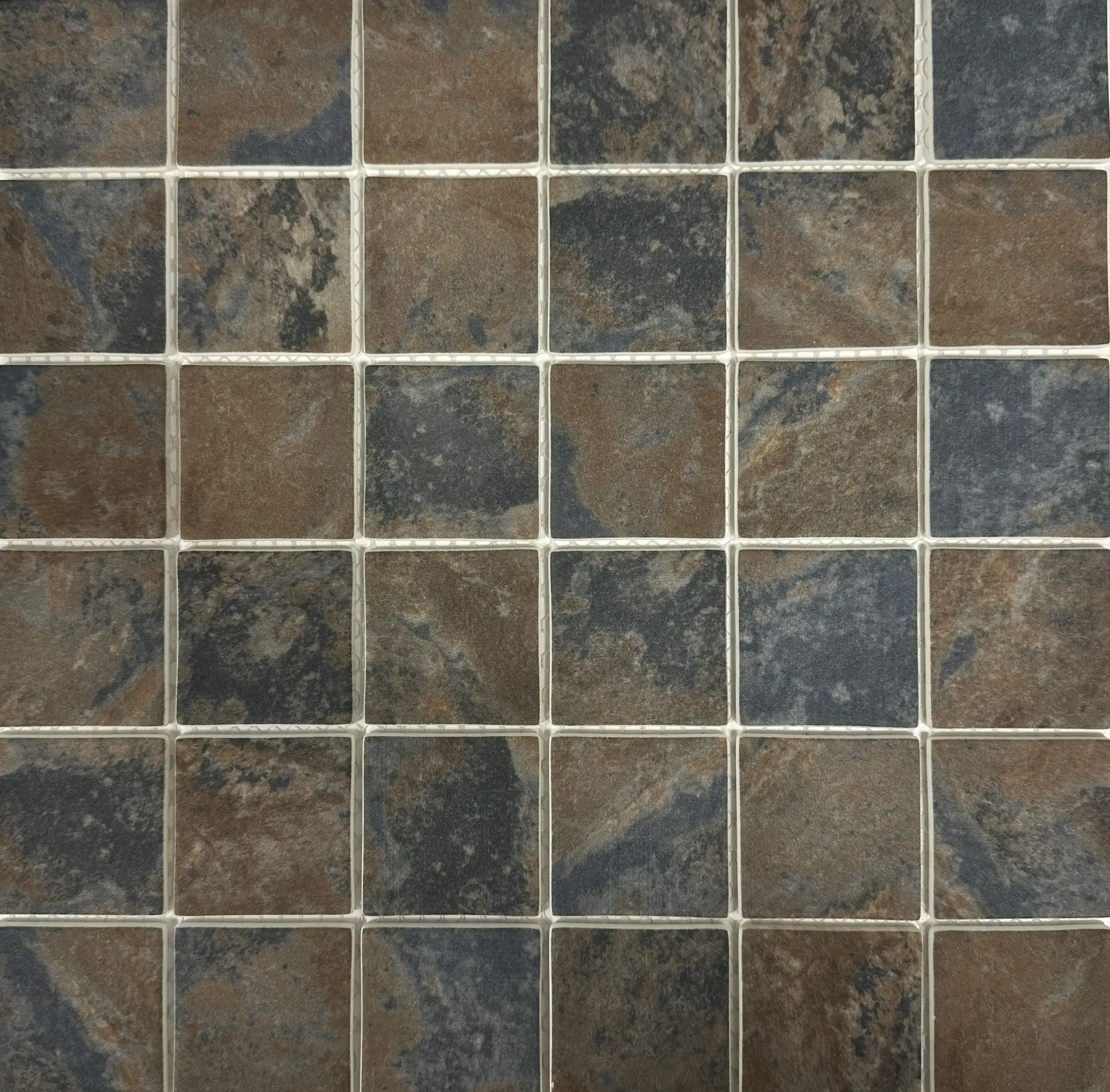 Изображение товара Мозаика Pixmosaic PIX760 стекло коричневая 30x30 см для бассейна и интерьера