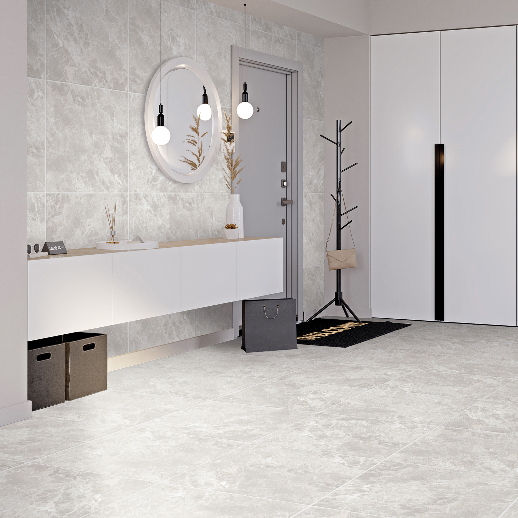 Изображение товара Керамогранит DAKO GALANT 60x60 см матовый серый