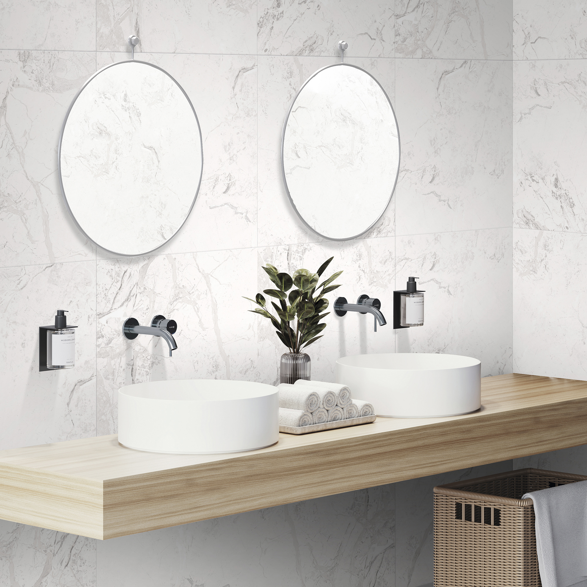 Изображение товара Глазурованный керамогранит Dako Elegance-02 60x60 см 1.8 м² матовый цвет серый