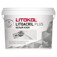 Изображение товара Клей для плитки LITOKOL Litoacril Plus 1 кг для внутренних работ