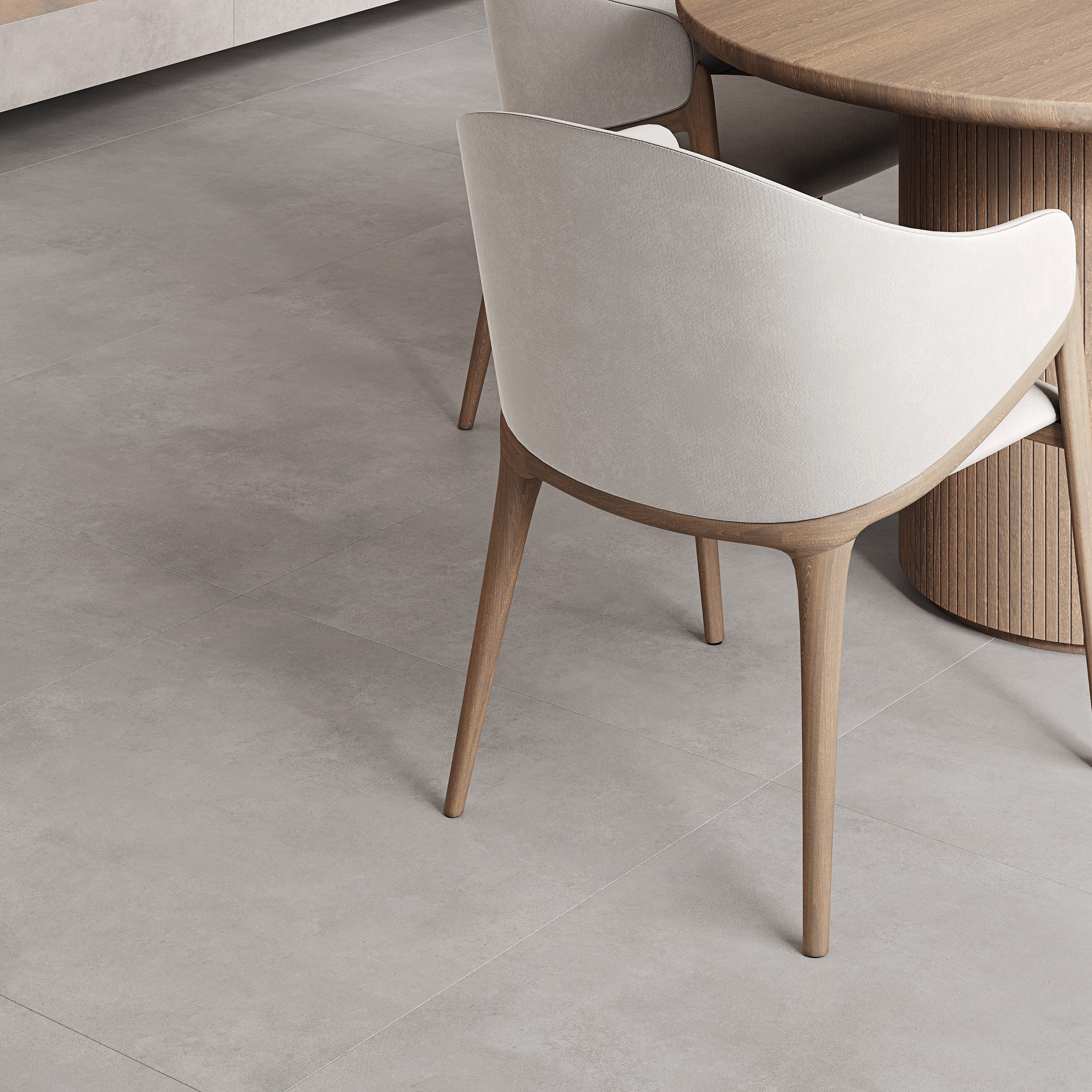 Изображение товара Керамогранит Ceradim Concrete Courage Grey 60x120 см — глазурованный матовый бетон