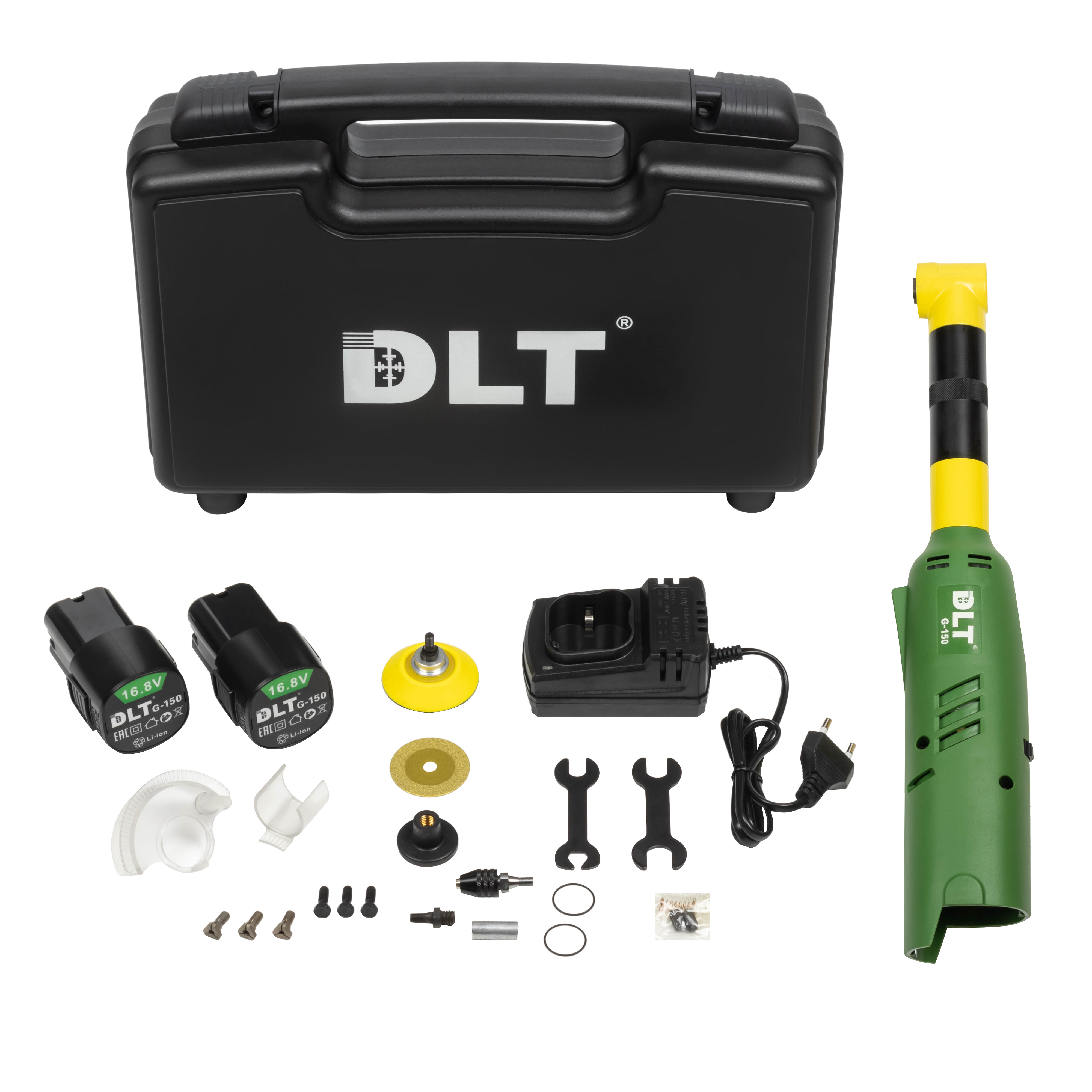 Изображение товара Гравер аккумуляторный Dlt G-150 1155, 16.8 В Li-Ion 2x2 Ач