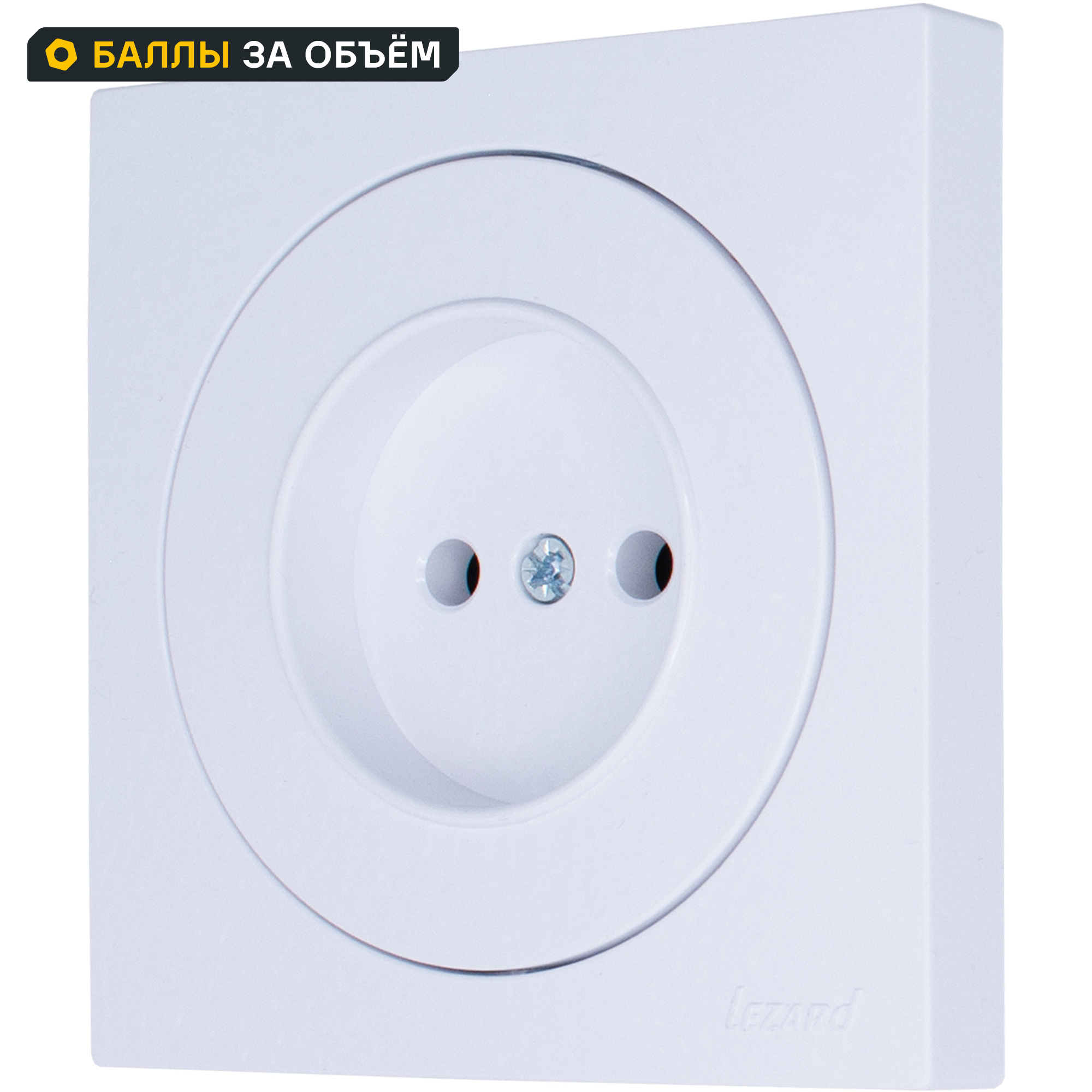 Изображение товара Розетка встраиваемая Osen без заземления цвет белый