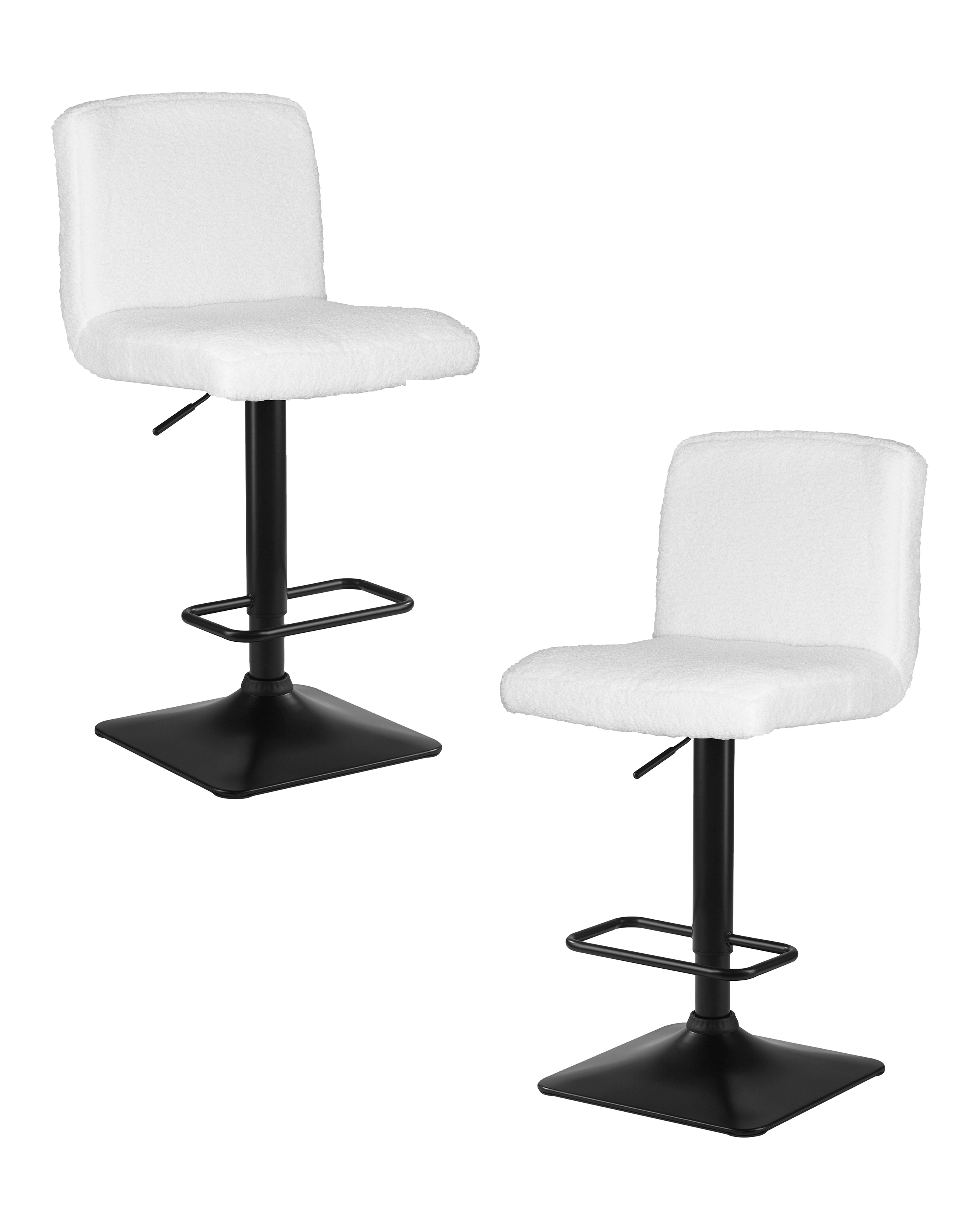 Изображение товара Стул барный DOBRIN Leo регулируемый с мягким сиденьем и металлическим основанием Изображение товара Стул барный DOBRIN Leo регулируемый с мягким сиденьем и металлическим основанием