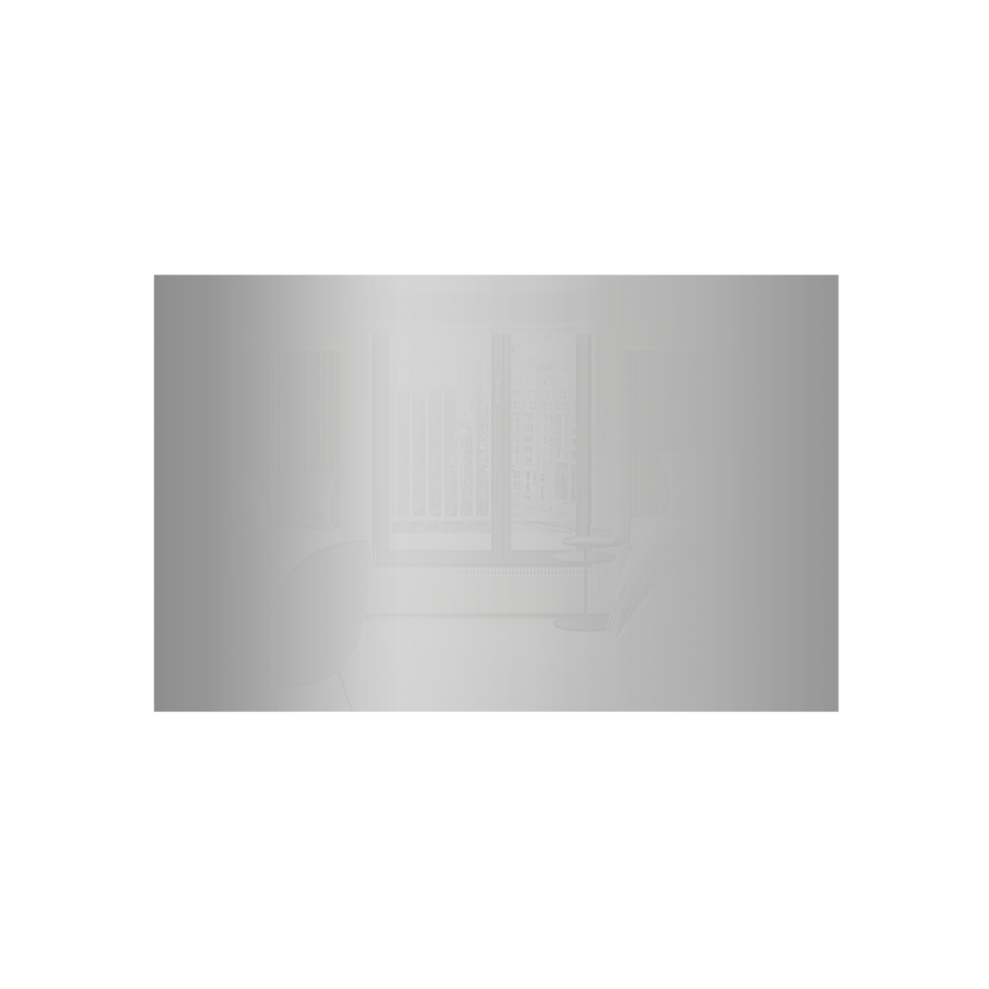 Изображение товара Фасад кухонного шкафа Аша 59.7x38.1 см KONSENSA ДСП цвет серебро