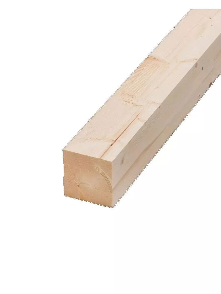 Изображение товара Декоративный брусок ДОМ ДЕРЕВА 1000x50x50 мм Экстра без сучков