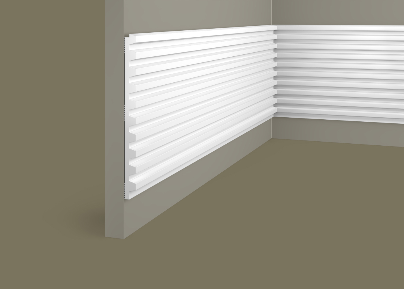 Изображение товара Панель Cosca Decor RP022 3D Белый матовый — внутренняя декоративная панель Изображение товара Панель Cosca Decor RP022 3D Белый матовый — внутренняя декоративная панель