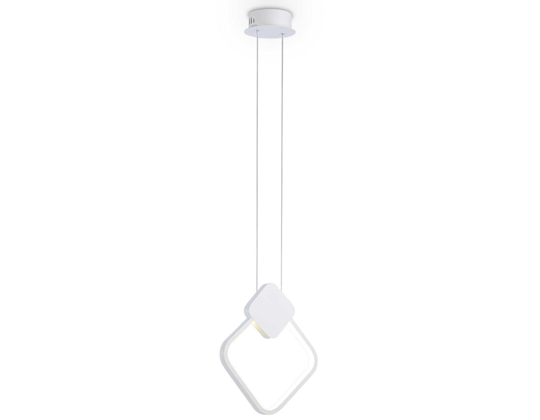 Изображение товара Светильник подвесной светодиодный Ambrella Light Comfort 10 м² нейтральный белый свет цвет белый